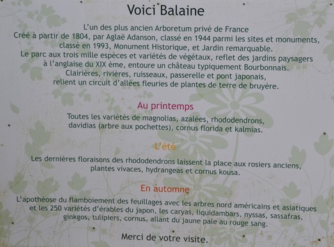 Arboretum de Balaine