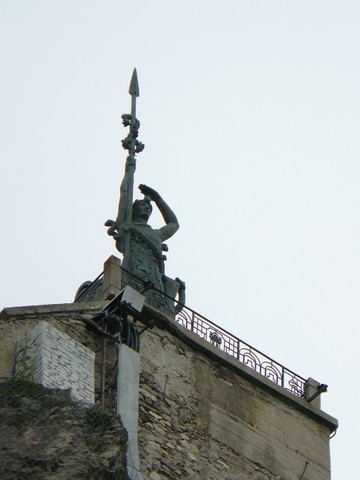 Statue La France à Briançon