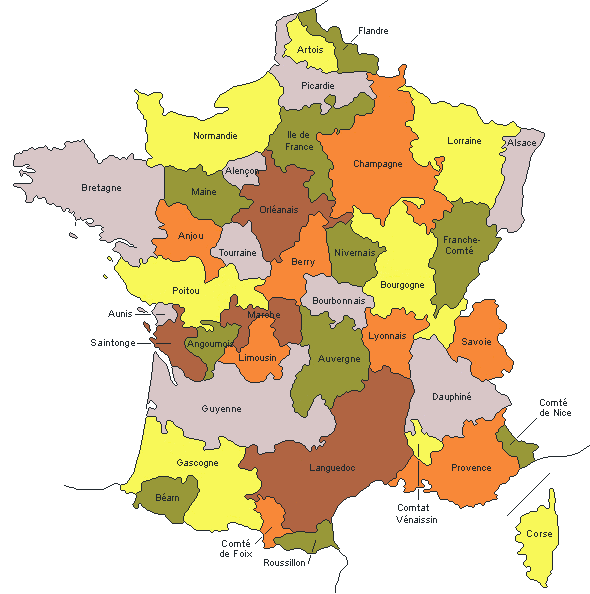 Cartes Par Provinces Historiques Cartes Par Provinces Historiques