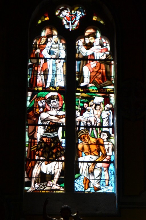 Chalmazel vitraux de l'église