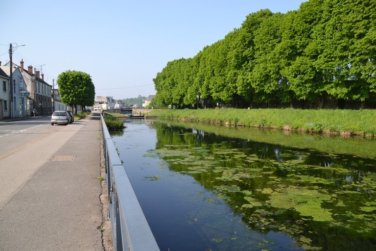 Pontivy, canal de Nantes à Brest