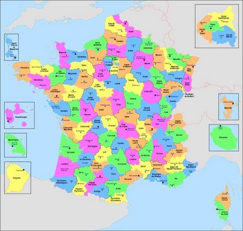 Départements France
