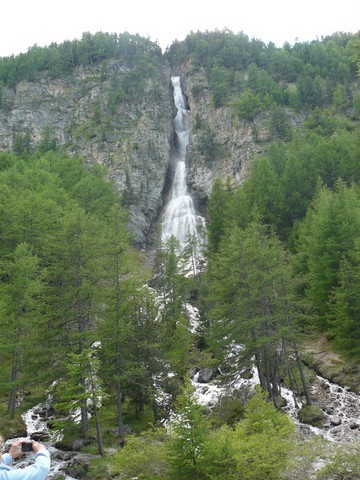 Cascade de la Pisse, vallon du Melezet