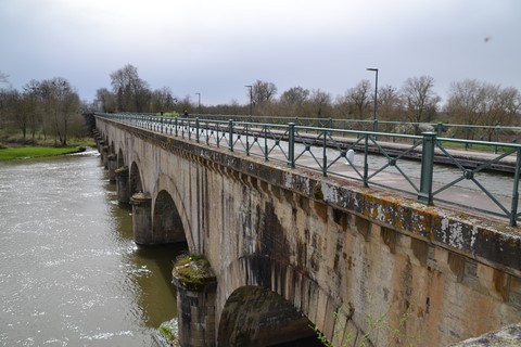 Pont-canal à Digoin