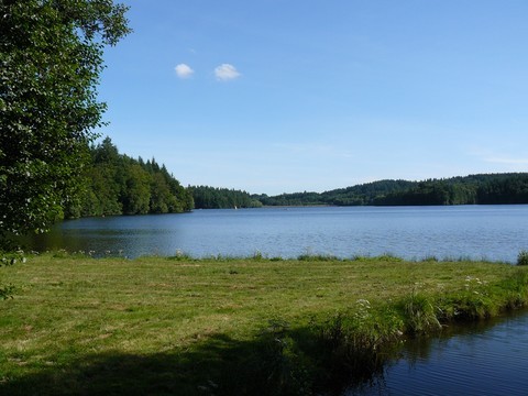 Meymac : lac de Sechemaille