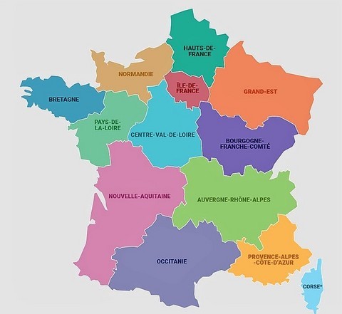 France région après 2016