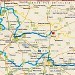 Carte itinéraire de visite Baie de Somme en Picardie